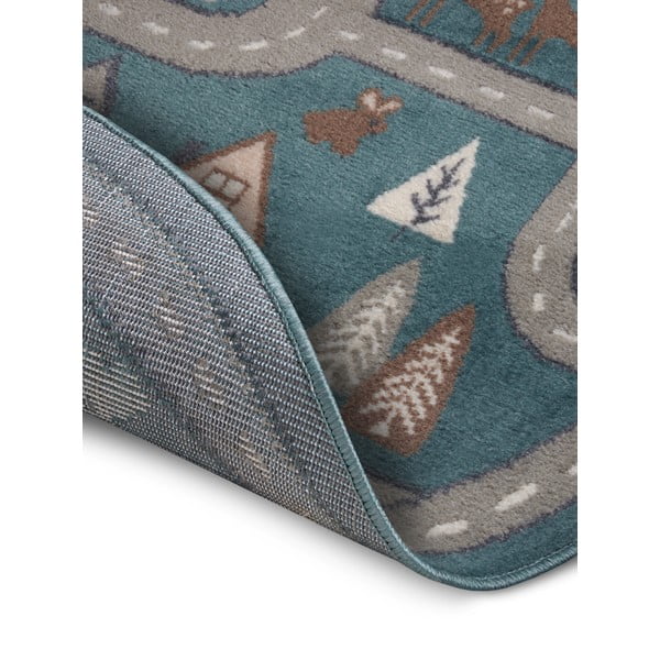 Детски килим в цвят бензин ø 140 cm Streets - Hanse Home-image-3