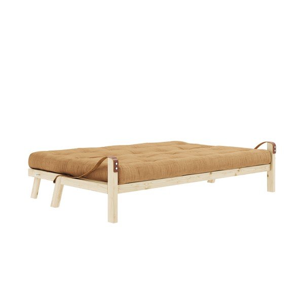 Кафяв разтегателен диван 204 cm Poetry - Karup Design-image-3