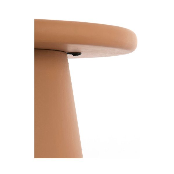Теракотена кръгла масичка за кафе ø 70 cm Kulona – Light & Living-image-3