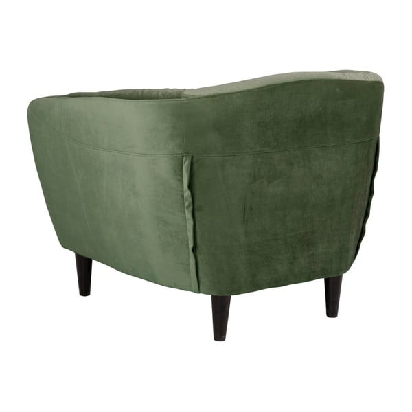 Фотьойл от зелено кадифе Ria - Actona-image-2