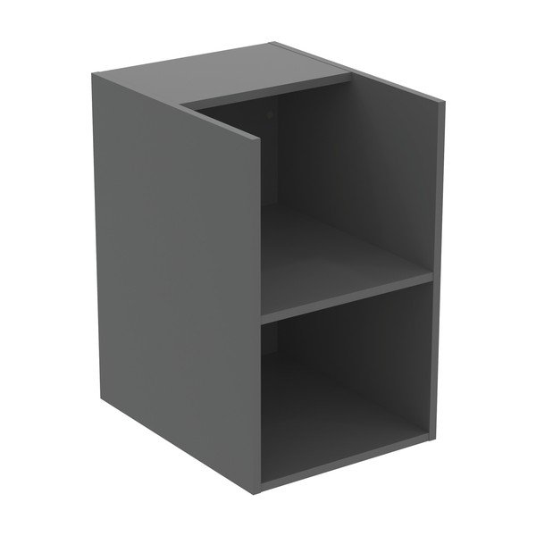 Сив нисък стенен шкаф за баня 40x63 cm i.Life B – Ideal Standard-image-2