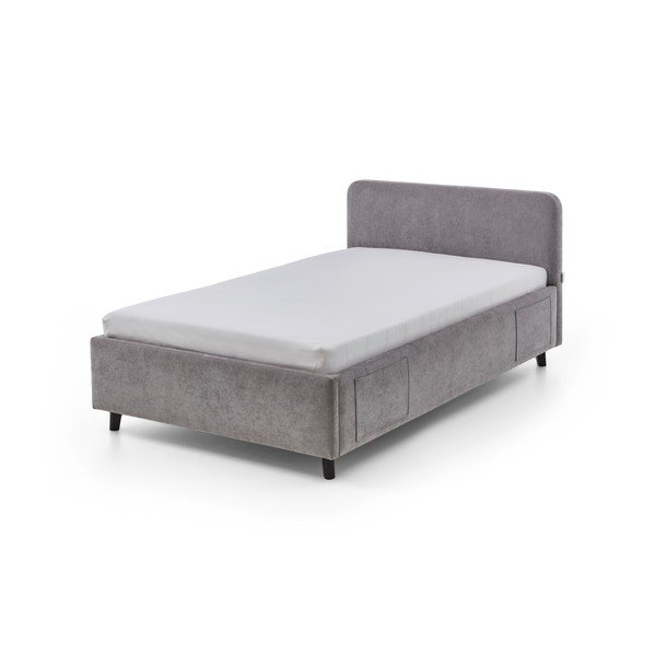 Сиво детско легло 120x200 cm без ламелно дъно Cosy – Meise Möbel-image-4