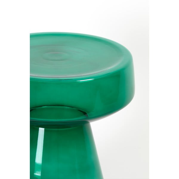 Стъклена кръгла странична масичка ø 37 cm Dakwa – Light & Living-image-2