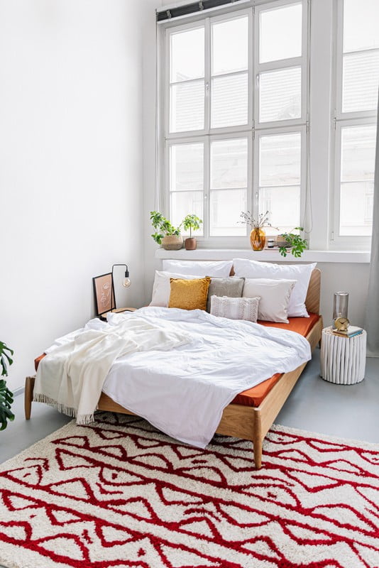 Вдъхновение: Спалня, Скандинавски стил
