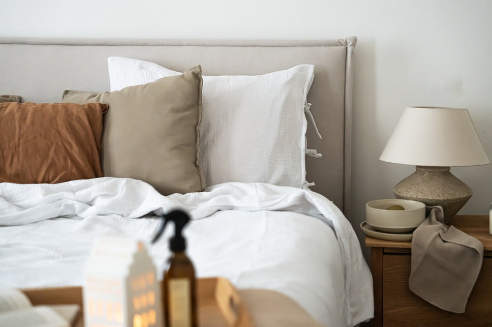 Вдъхновение: Спалня, Класически стил, Есен, Текстил