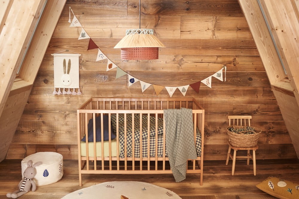 Вдъхновение: Детска стая, Скандинавски стил, Текстил