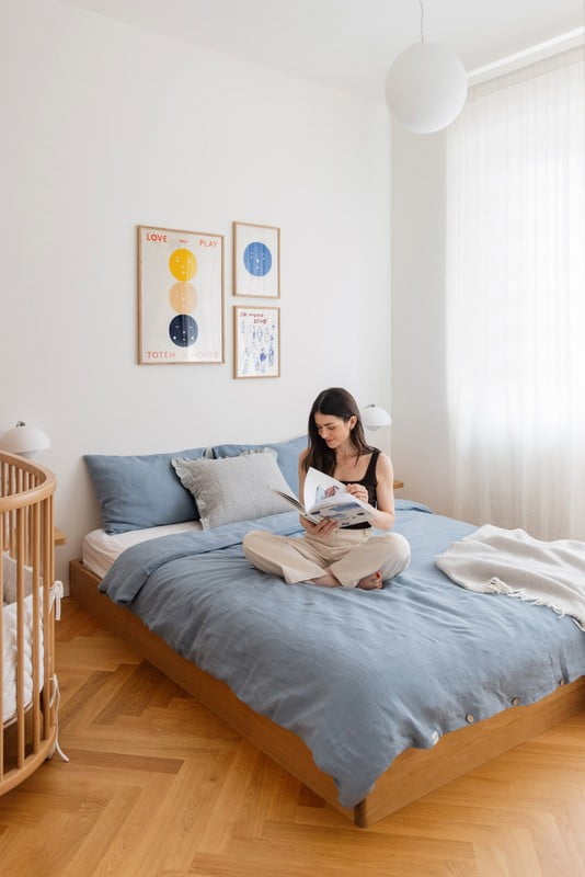 Вдъхновение: Спалня, Скандинавски стил