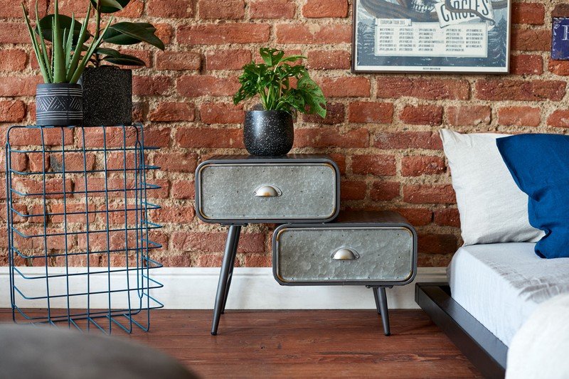 Вдъхновение: Спалня, Индустриален стил