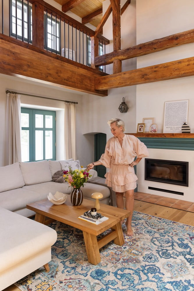 Вдъхновение: Всекидневна, Рустик стил