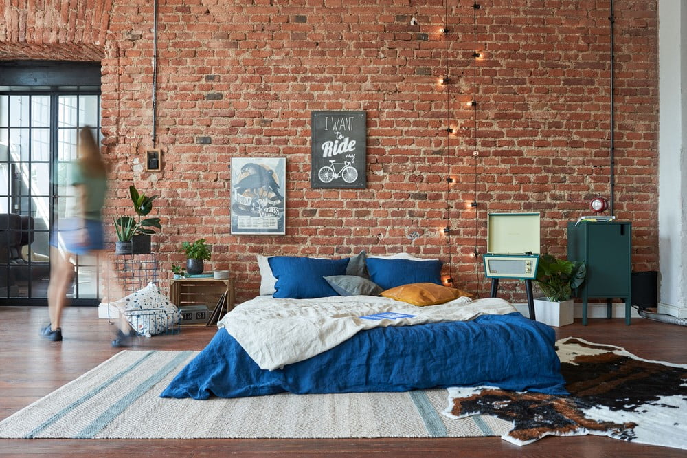Вдъхновение: Спалня, Индустриален стил
