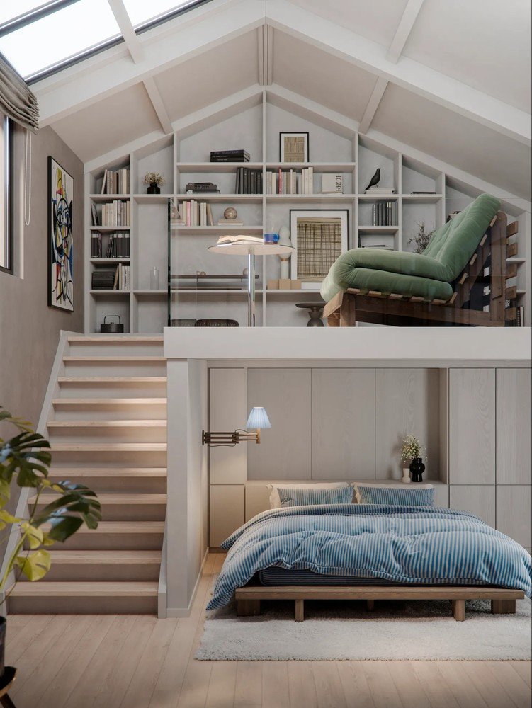 Вдъхновение: Спалня, Скандинавски стил